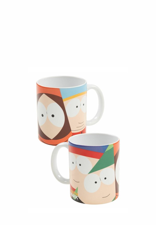 SOUTH PARK GESICHTER KAFFEE - Trinkflasche - mehrfarbig