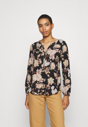 TIARA - Blouse - black combi
