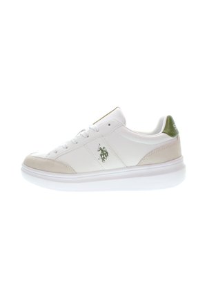 CODY - Sneakers - white/olive green