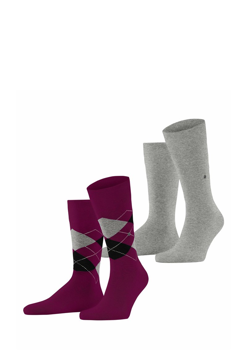 Burlington EVERYD MIX PACK 2 - Socken - burgund