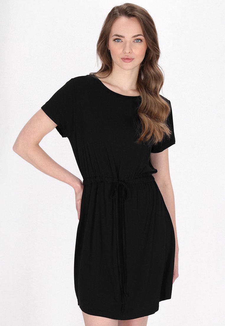 dreimaster Jerseyjurk zwart