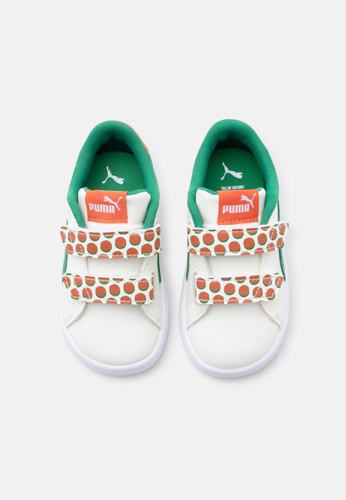 PUMA SMASH FUN UNISEX - Trainers - warm white/archive green/amarena — foto 4