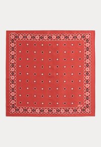 LOGO SILK BANDANNA - Foulard - antique red