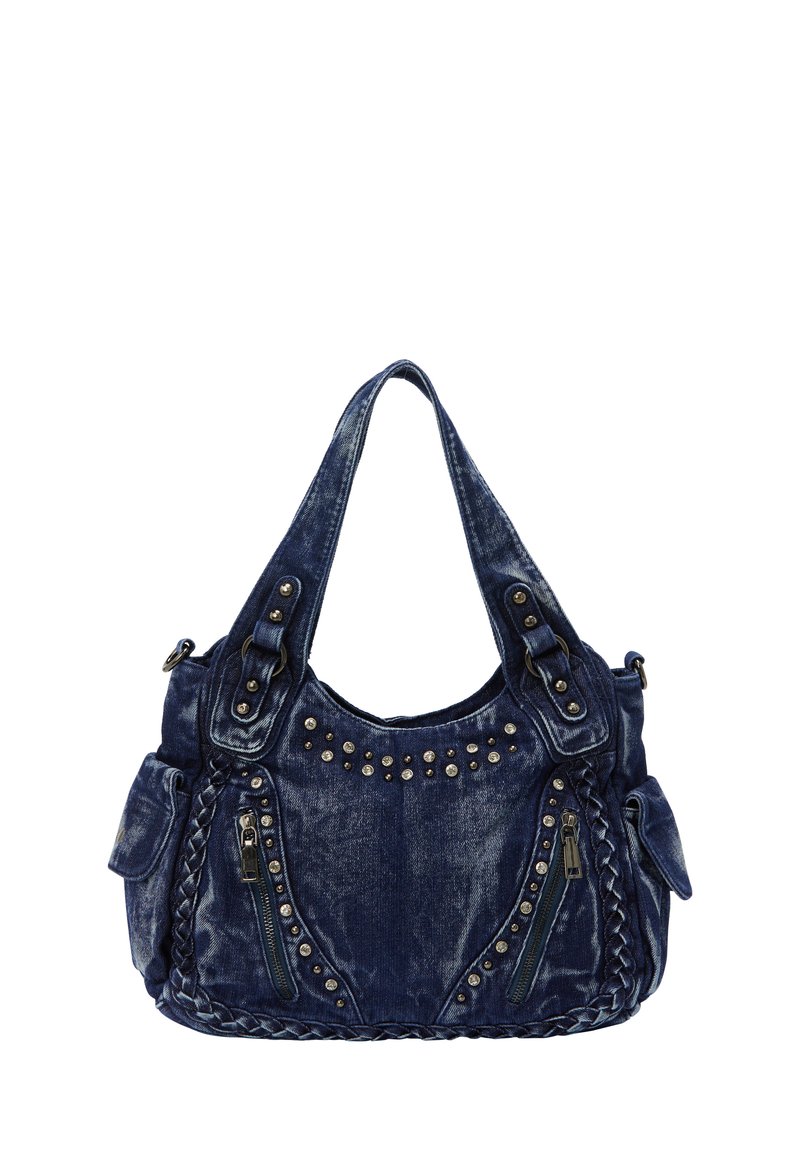 myMo ROCKS SHOULDER - Kézitáska - denim