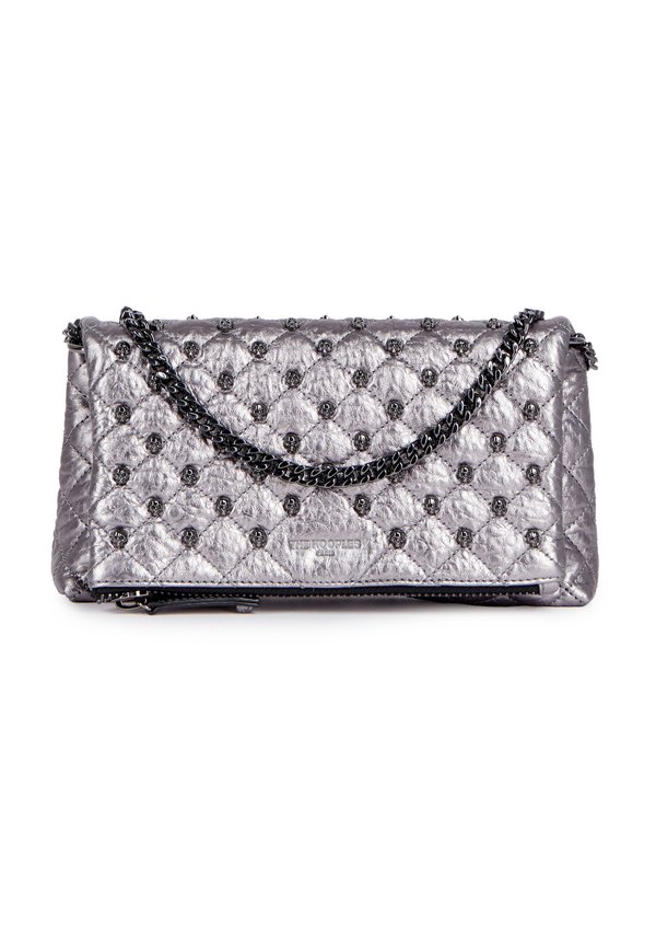 Cross body bag - gun metal