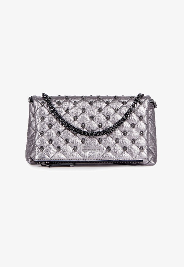 Cross body bag - gun metal