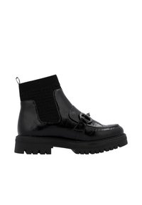 Rieker Bottines à plateau - schwarz