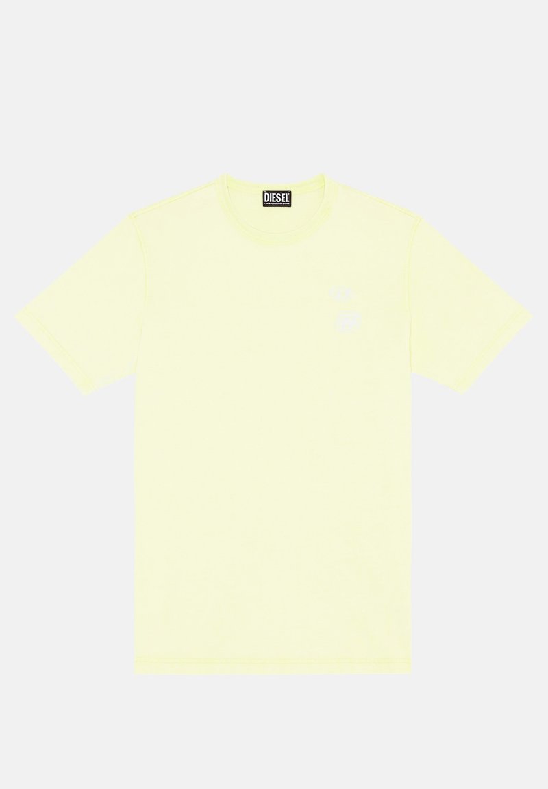 Diesel T-shirt con stampa giallo