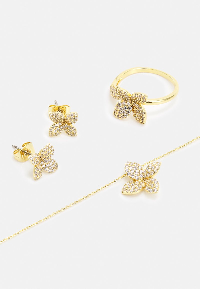 Damen Halsketten | sweet deluxe FLOWER SET Ring gold-coloured/goldfarben - AU29178 Damen Halsketten | sweet deluxe FLOWER SET Ring gold-coloured/goldfarben - AU29178