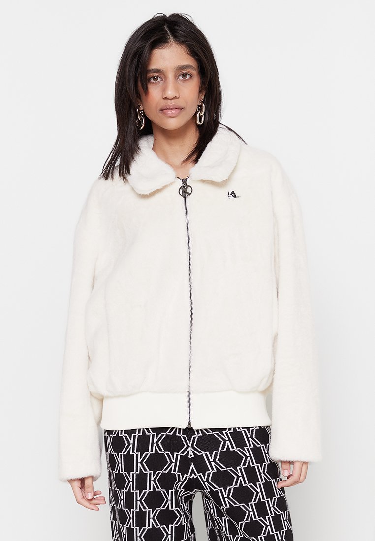 Karl Lagerfeld Lichte jas crème