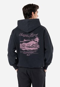 POLION HOODIE - Sweatshirt - vintage black