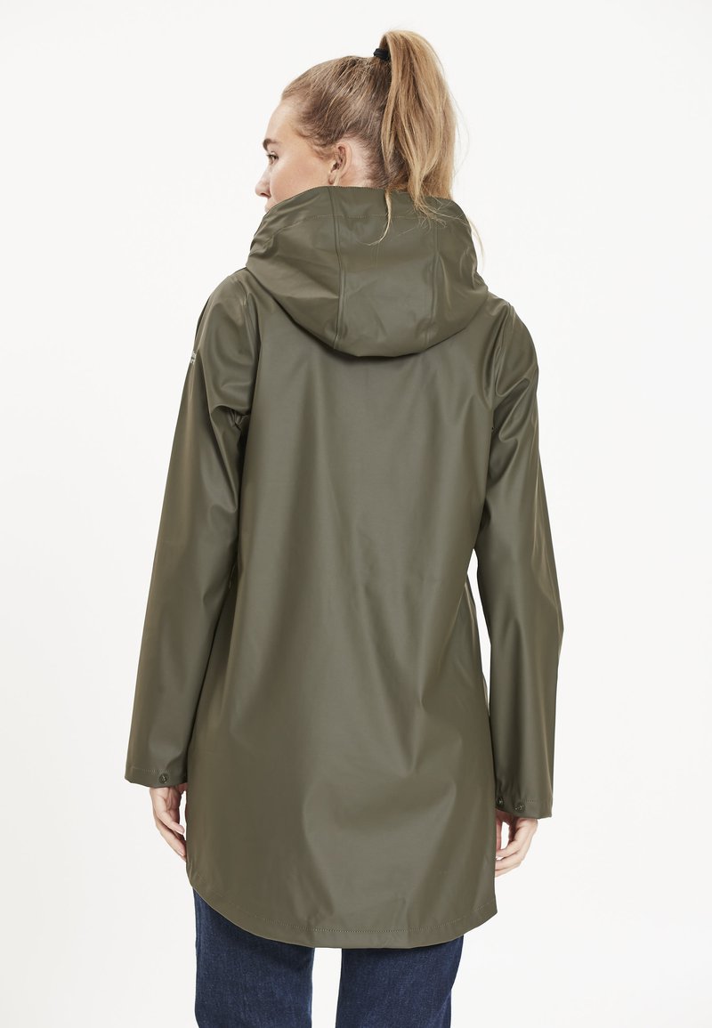 Damen Parkas | Weather Report PETRA Regenjacke / wasserabweisende Jacke forest night/oliv-meliert - WU10757 Damen Parkas | Weather Report PETRA Regenjacke / wasserabweisende Jacke forest night/oliv-meliert - WU10757