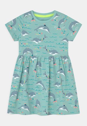 DOLPHIN DRESS - Sukienka z dżerseju - aqua