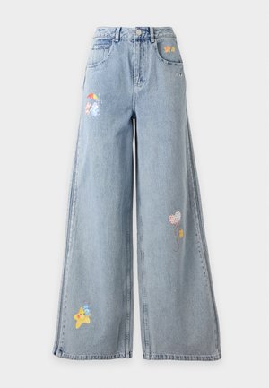 adidas Originals, Baggy fit teksad - clear sky