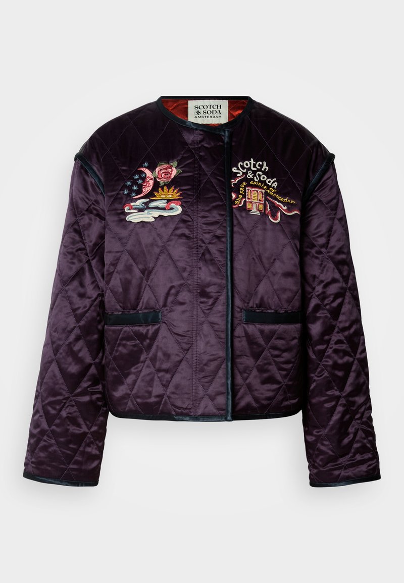 Scotch & Soda THE 40TH ANNIVERSARY EMBROIDERED REVERSIBLE SOUVENIR ...