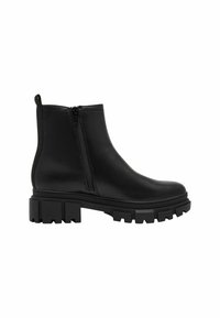 s.Oliver Stivaletti con plateau - black leopard