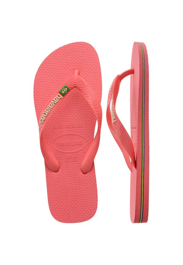BRASIL LOGO UNISEX – Badesandale – tropical coral