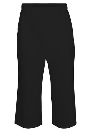 Zizzi LOOSE  WITH 7/8-LENGTH - Nohavice - black