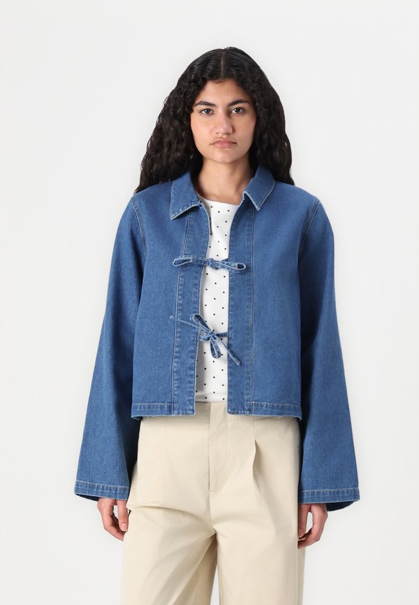 ONLTHORA BOW SHIRT - Blouse