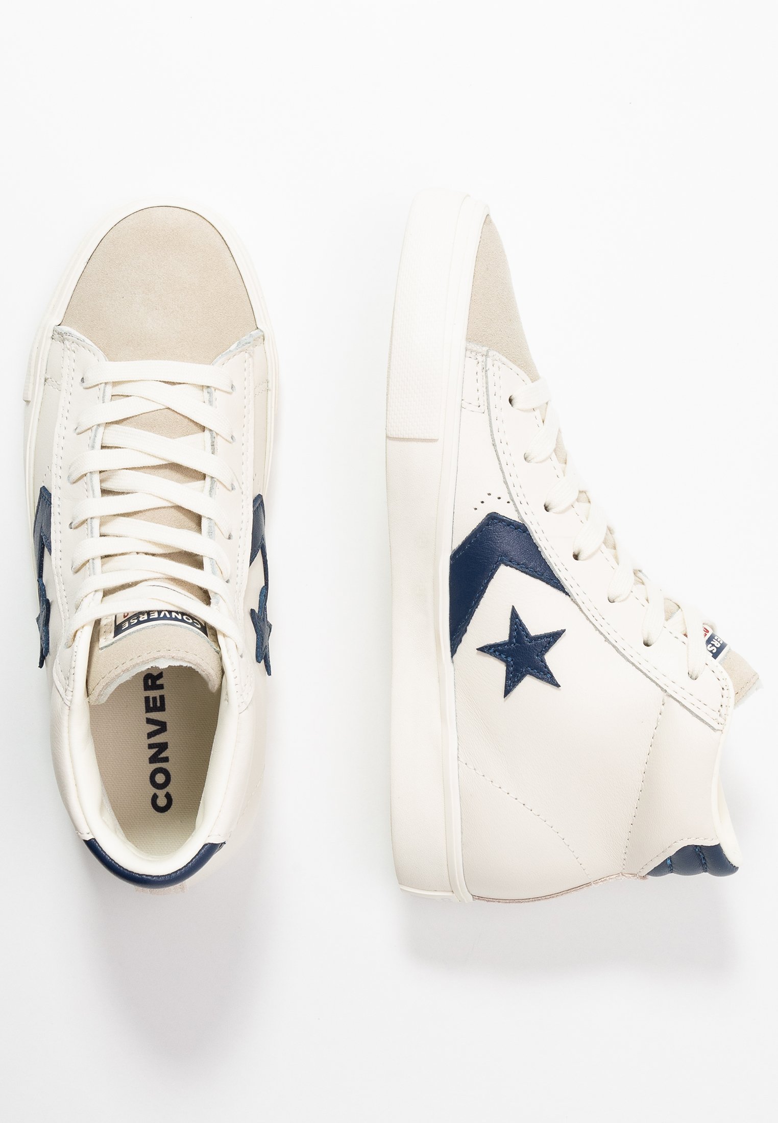 converse pro leather off white