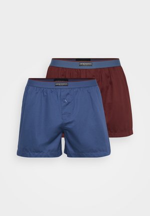 Emporio Armani 2 PACK - Boxer shorts - red/blue