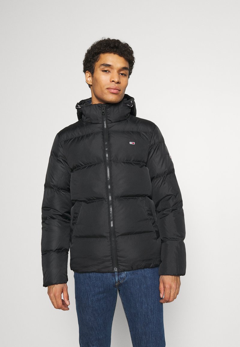 Tommy Jeans TJM ESSENTIAL DOWN JACKET Down jacket black Zalando.ie