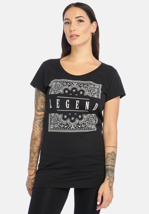 Tricou cu imprimeu - black