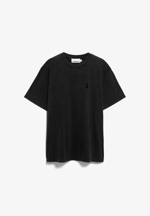 ARMEDANGELS, ICONIC Å MAARKOS - T-Shirt basic - black washed
