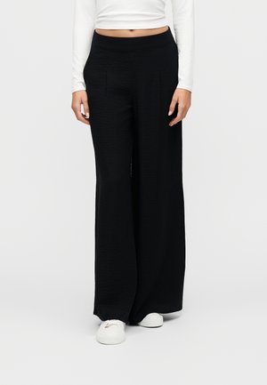 JDYPEPPER PALAZZO PANT - Wide Leg - black