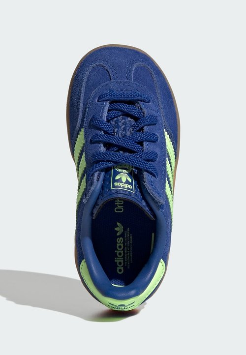 adidas GAZELLE INDOOR CF EL I UNISEX - Zapatos de bebé - royal blue green spark gold metallic — foto 2