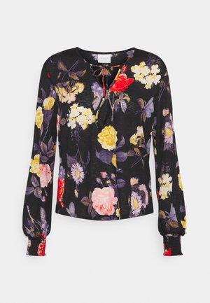 VILITIN TIE - Long sleeved top - navy blazer