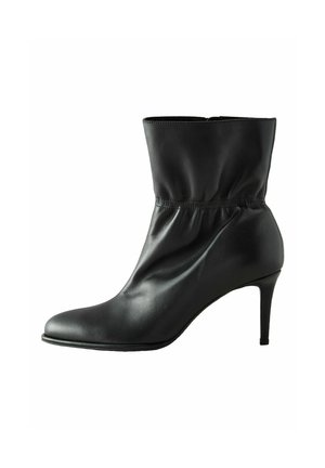 REGULAR FIT - FOREVER COMFORT RUCHED - Stiefelette - black leather
