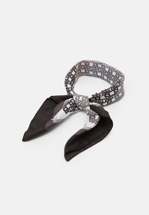 FOULARD LOGO STRIPE - Foulard - nero