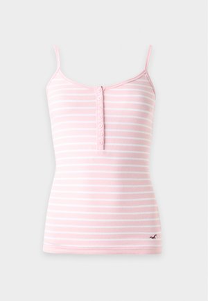 Hollister Co., BARE HENLEY CAMI - Débardeur - light pink