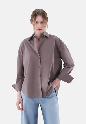 Hemdbluse - light brown