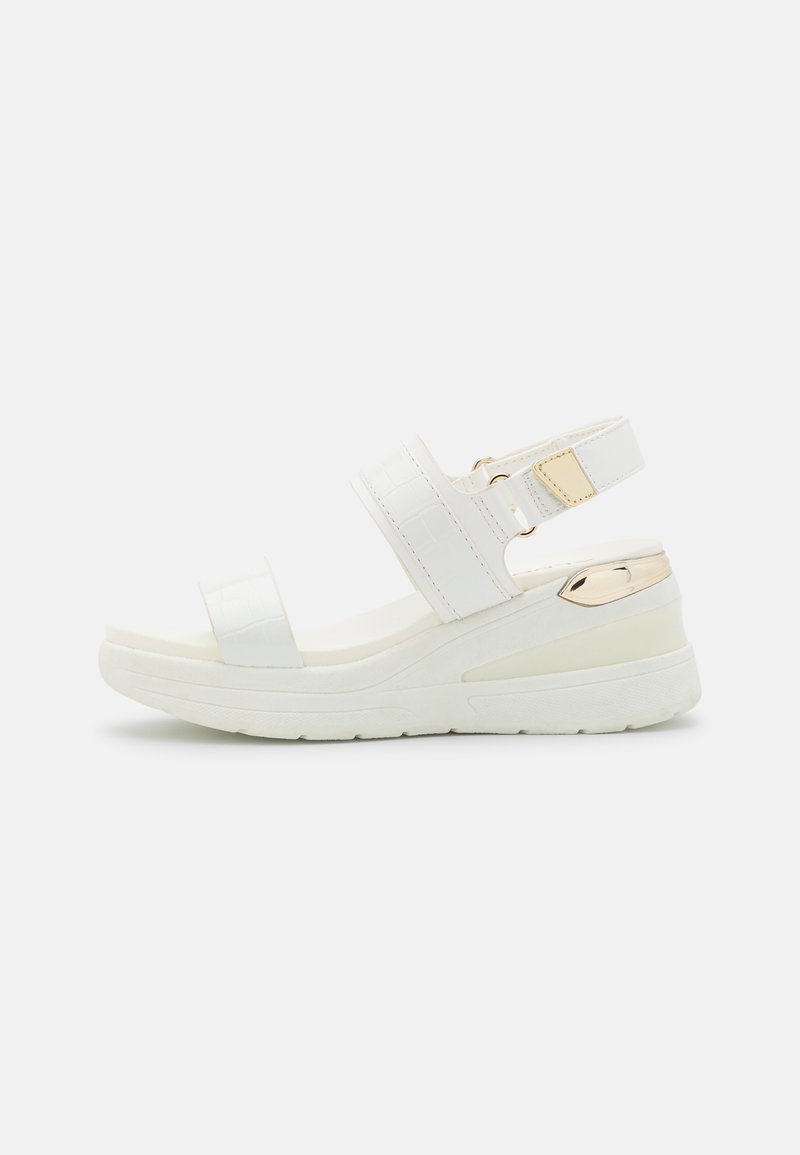 Damen Sneaker | ALDO JENNERENA Plateausandalette white/weiß - QC20632 Damen Sneaker | ALDO JENNERENA Plateausandalette white/weiß - QC20632