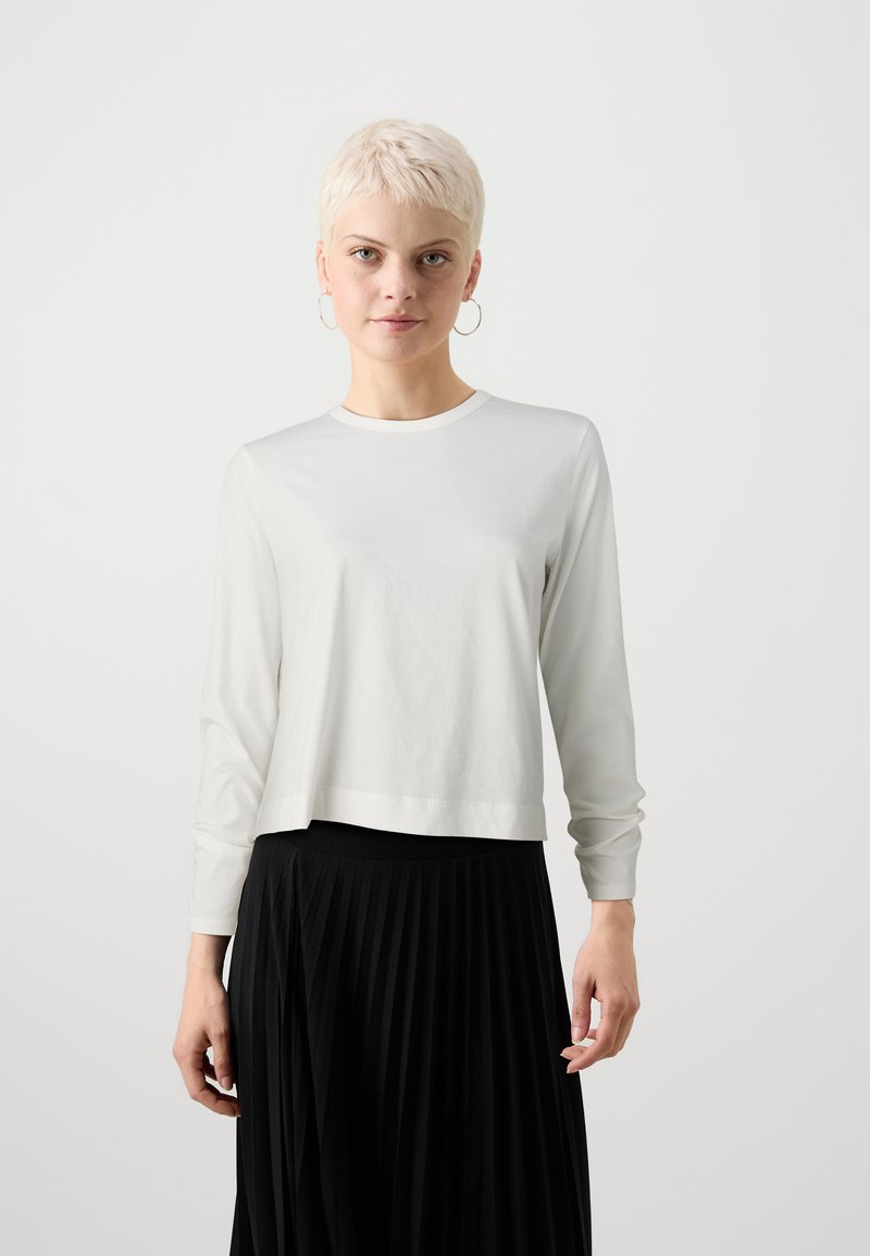 GAP Petite VINTAGE SET IN CREW - Camisola de manga comprida - off white