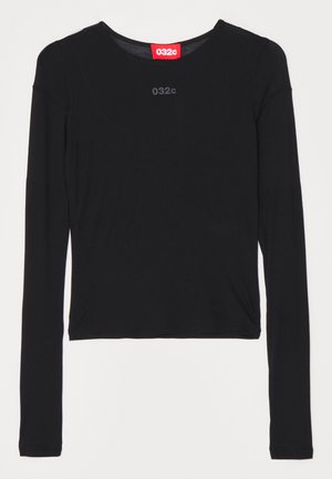 032c, PILATES MOM LAYERED FITTED LONGSLEEVE - T-shirt à manches longues - black