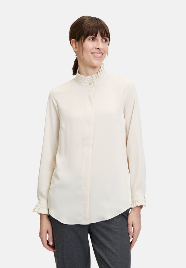 MIT KNÖPFEN - Hemdbluse - rohweiß