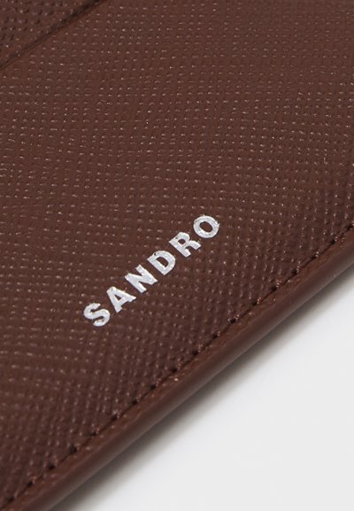 sandro ZIPPER UNISEX - Portafoglio - marron foncé