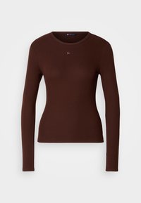 ESSENTIAL - Camisola de manga comprida - rich brown