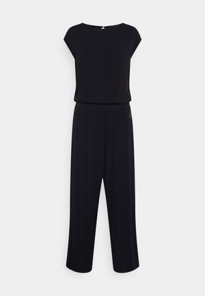 SHORT SLEEVES WIDE LEG - Haalari - black