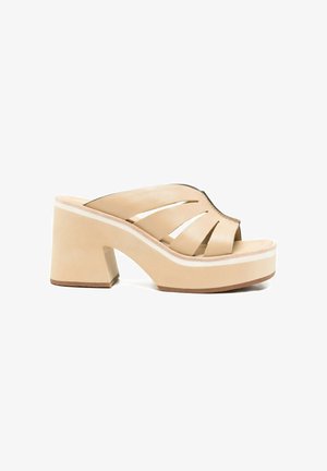 Bruno Premi, Mules à talons - light brown