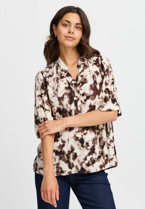 FROLINE - Blouse - walnut aop ao