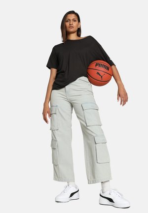 STEWIE TOKYO BASKETBALL - T-shirt - bas - black