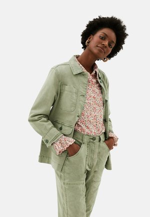 Denim jacket - faded khaki