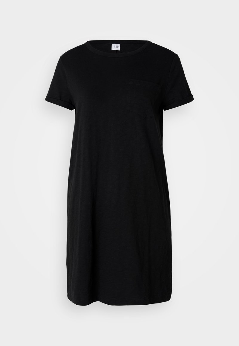 GAP Petite Jerseyjurk zwart