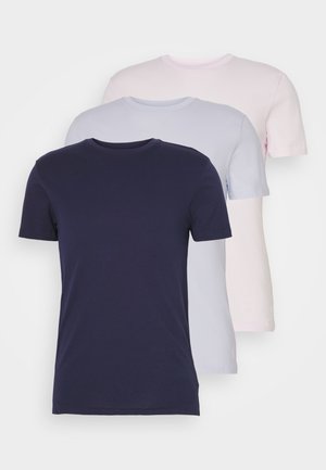 CREW 3 PACK - Maglietta intima - blue/deco pink/navy