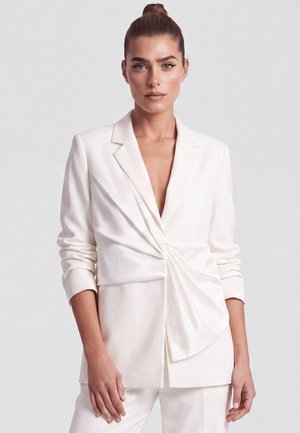Apart, BLAZER MIT DRAPIERUNG - Blazer - creme