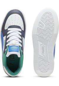 Puma CAVEN 2.0 BLOCK UNISEX - Matalavartiset tennarit - white hyperlink blue galactic gray